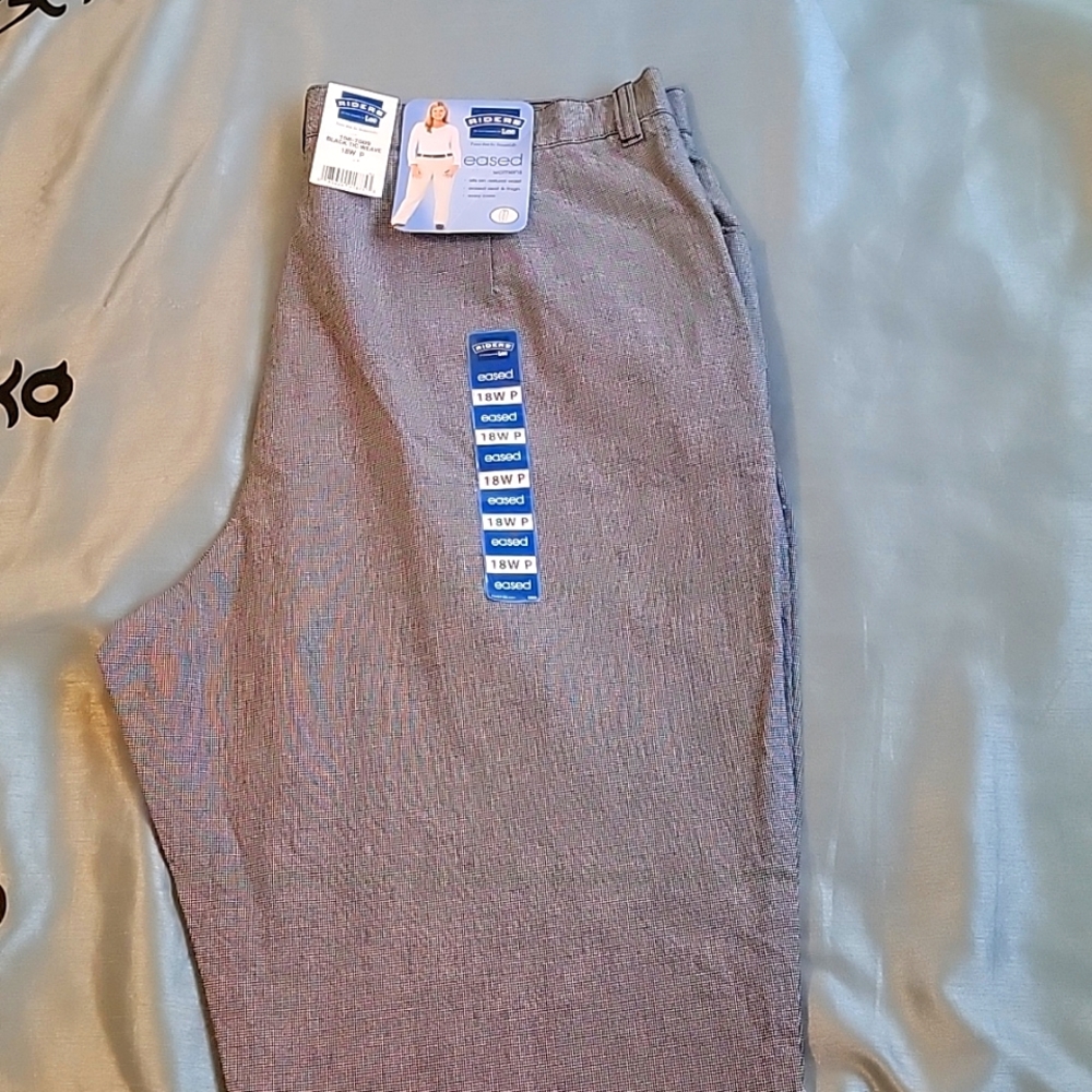 Lee  Riders Blac tic weave pants